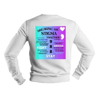 Suicide Awareness Lightweight Crew (White)